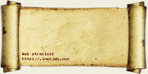 Danica Tošović vizit kartica